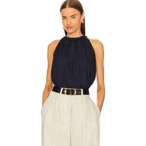 Ulla Johnson Jana Top In Midnight Blue 100% Cotton Tank, Women's Size 4